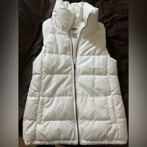 White Old Navy Vest